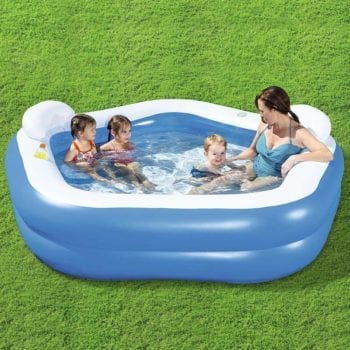 Bestway 2.13m x 2.07m x 69cm Family Fun Pool