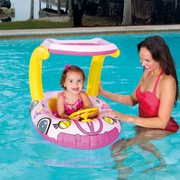 Bestway 98cm x 66cm UV Careful Kiddie Car Float