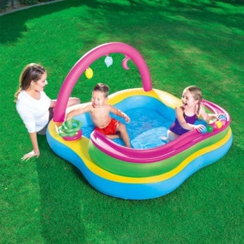 Bestway-Inflatable-Kids-Play-Center-Pool-With-Pit-Ball-and-Ring-Toss